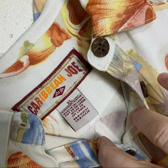 Caribbean Joe XL seashell shadow Hawaiian maxi sleeveless dress NEW‎ - Picture 3 of 7